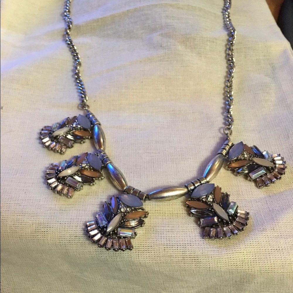 Vintage lavender beautiful necklace